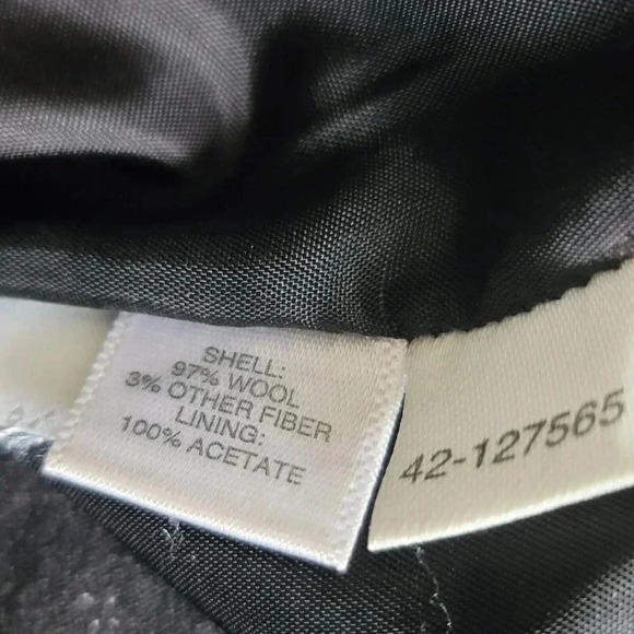 Ann Taylor Gray Straight Leg Dress Career Trouser Pants Size 4 - Picture 13 of 14